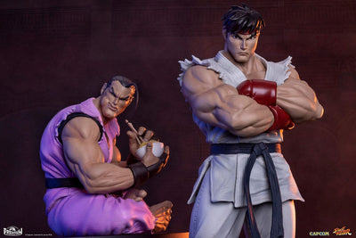 Street Fighter PVC Statues 1/10 Ryu & Dan 18cm - Scale Statue - PCS - Hobby Figures UK