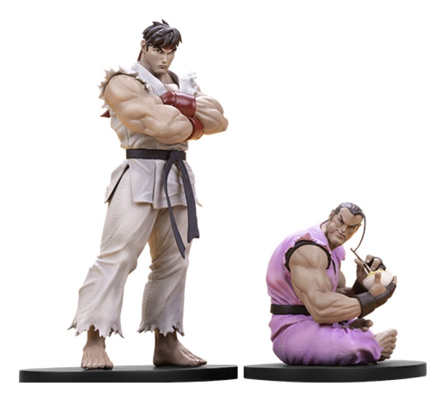 Street Fighter PVC Statues 1/10 Ryu & Dan 18cm - Scale Statue - PCS - Hobby Figures UK