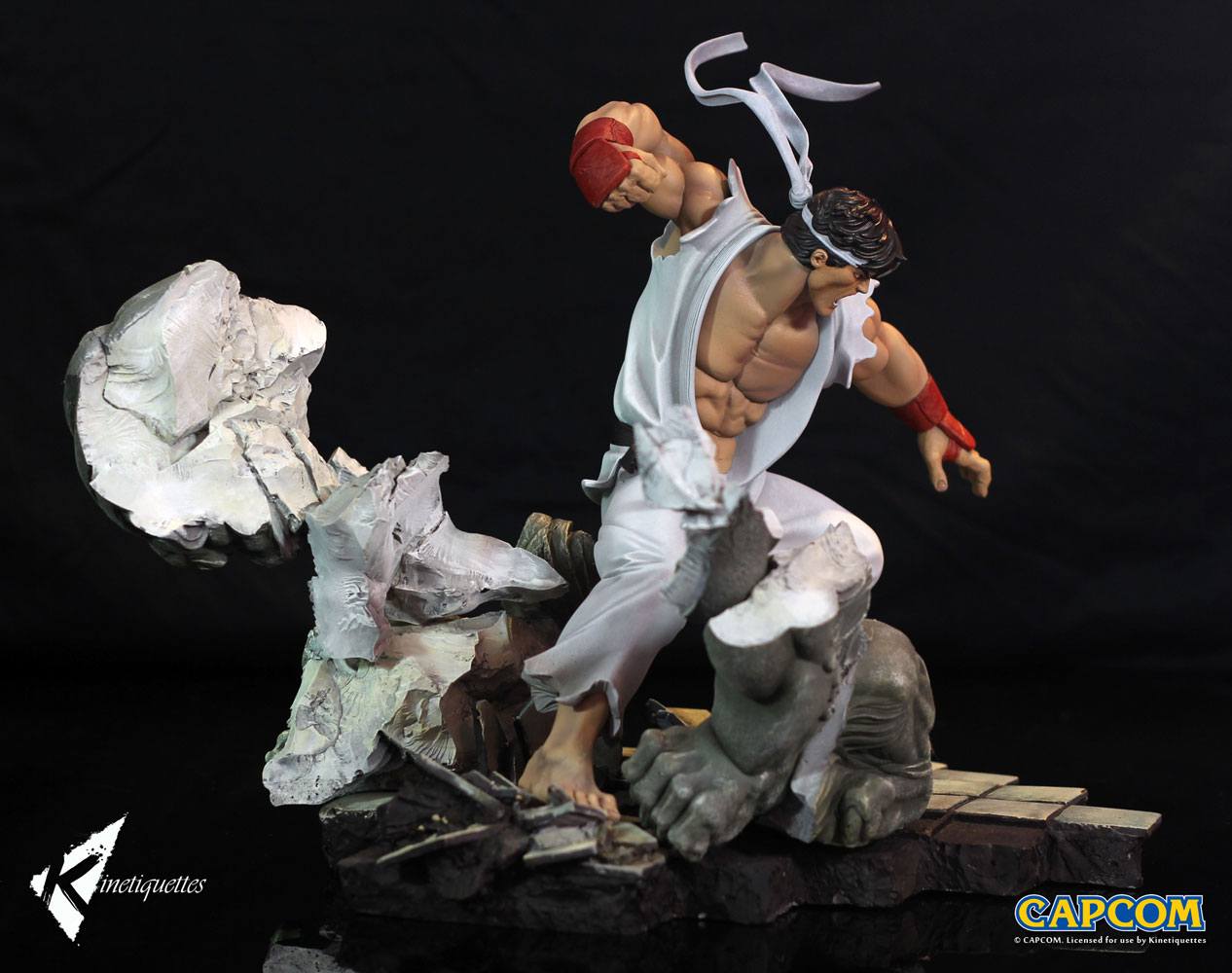 Street Fighter Battle of the Brothers Diorama 1/6 Ryu 45cm - Scale Statue - Kinetiquettes - Hobby Figures UK