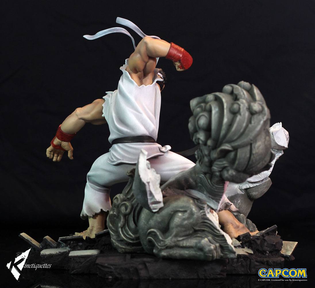 Street Fighter Battle of the Brothers Diorama 1/6 Ryu 45cm - Scale Statue - Kinetiquettes - Hobby Figures UK
