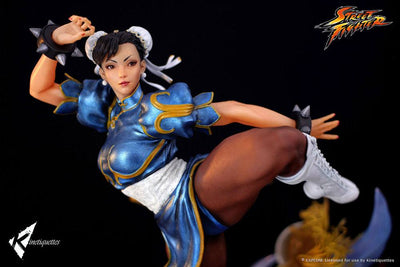Street Fighter Diorama 1/4 Chun Li - The Strongest Woman in The World 56cm - Scale Statue - Kinetiquettes - Hobby Figures UK
