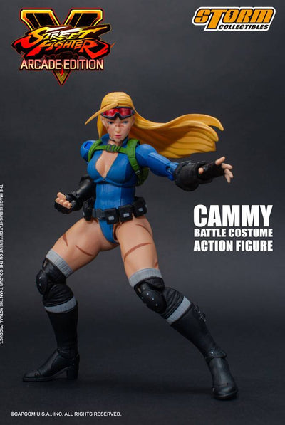 Street Fighter V Arcade Edition Action Figure 1/12 Cammy Battle Costume 15cm - Action Figures - Storm Collectibles - Hobby Figures UK