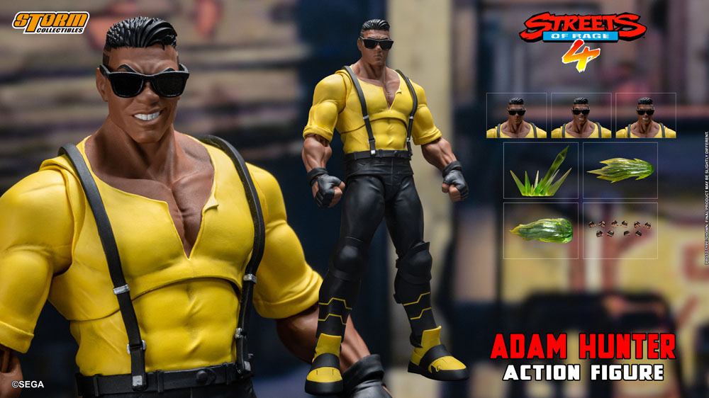 Streets of Rage 4 Action Figure 1/12 Adam Hunter 18cm - Action Figures - Storm Collectibles - Hobby Figures UK
