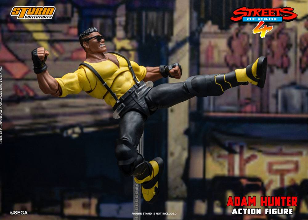 Streets of Rage 4 Action Figure 1/12 Adam Hunter 18cm - Action Figures - Storm Collectibles - Hobby Figures UK