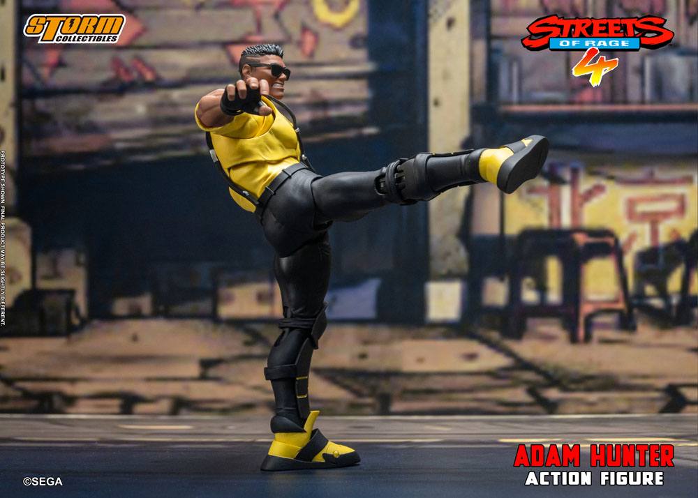 Streets of Rage 4 Action Figure 1/12 Adam Hunter 18cm - Action Figures - Storm Collectibles - Hobby Figures UK