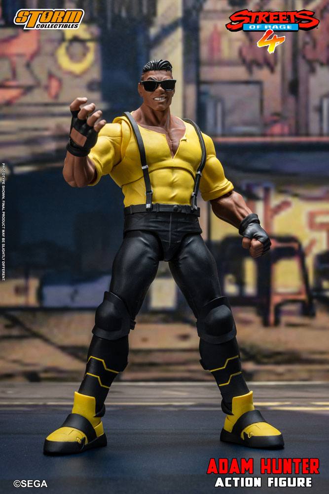 Streets of Rage 4 Action Figure 1/12 Adam Hunter 18cm - Action Figures - Storm Collectibles - Hobby Figures UK