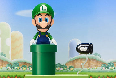 Super Mario Bros. Nendoroid Action Figure Luigi (4th-run) 10cm - Mini Figures - Good Smile Company - Hobby Figures UK