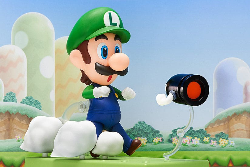 Super Mario Bros. Nendoroid Action Figure Luigi (4th-run) 10cm - Mini Figures - Good Smile Company - Hobby Figures UK