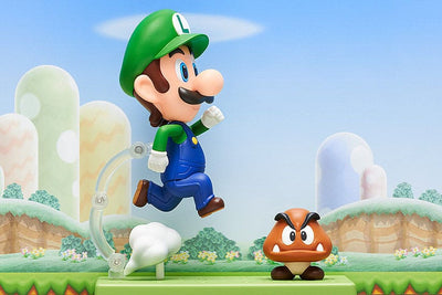 Super Mario Bros. Nendoroid Action Figure Luigi (4th-run) 10cm - Mini Figures - Good Smile Company - Hobby Figures UK