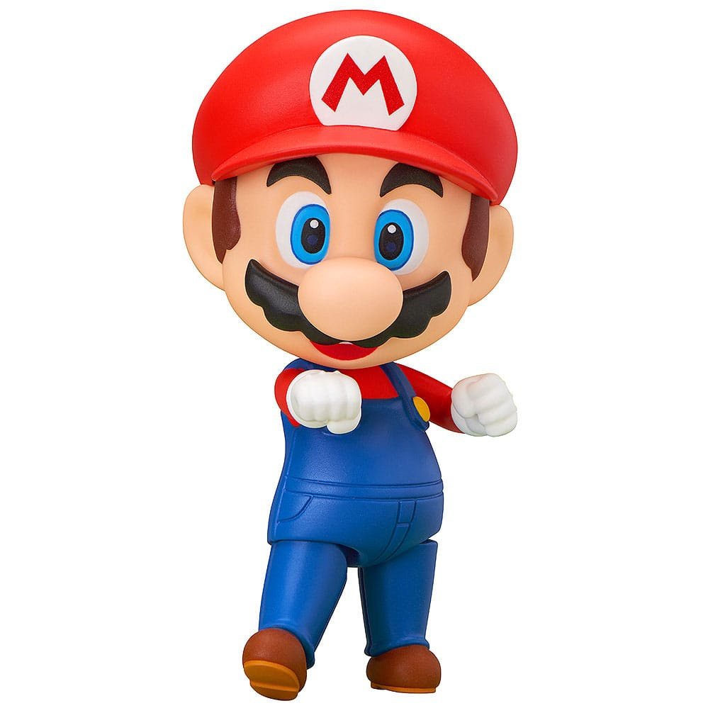 Super Mario Bros. Nendoroid Action Figure Mario (4th-run) 10cm - Mini Figures - Good Smile Company - Hobby Figures UK