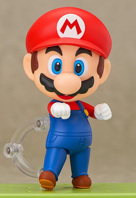 Super Mario Bros. Nendoroid Action Figure Mario (4th-run) 10cm - Mini Figures - Good Smile Company - Hobby Figures UK