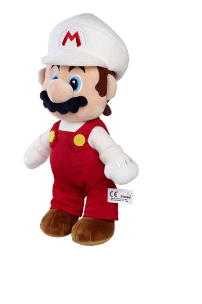 Super Mario Plush Figure Feuer Mario 30cm - Plush - Simba - Hobby Figures UK