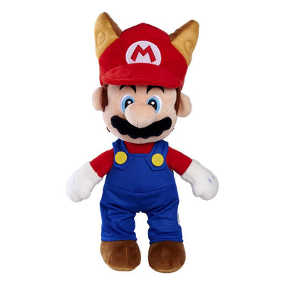 Super Mario Plush Figure Tanuki Mario 30cm - Plush - Simba - Hobby Figures UK