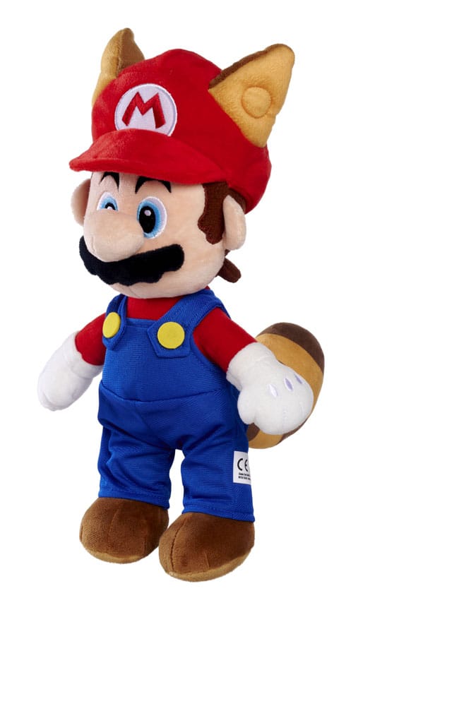 Super Mario Plush Figure Tanuki Mario 30cm - Plush - Simba - Hobby Figures UK