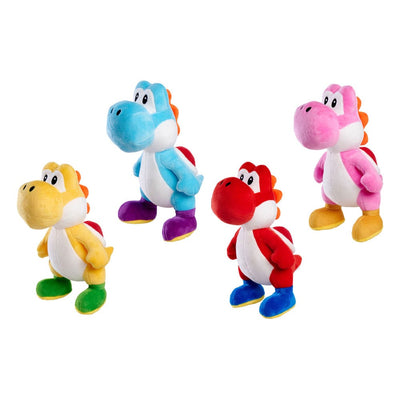 Super Mario Plush Figures Yoshi 20cm Assortment (4) - Plush - Simba - Hobby Figures UK