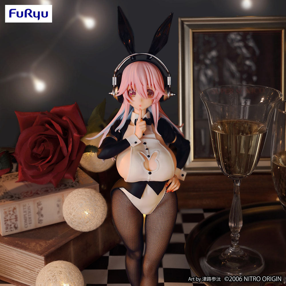 Super Sonico BiCute Bunnies PVC Statue Super Sonico Newly Drawn Costume Ver. 30cm - Scale Statue - Furyu - Hobby Figures UK