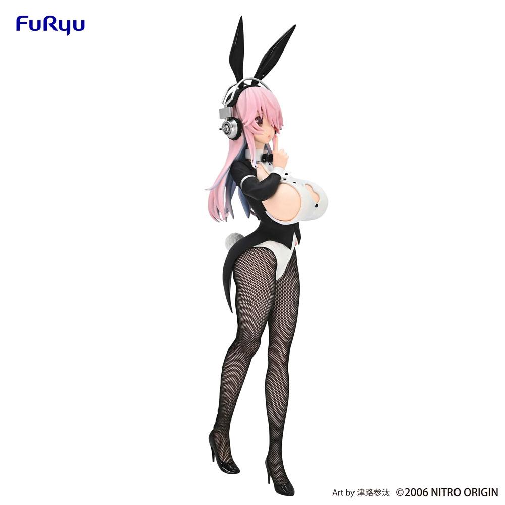 Super Sonico BiCute Bunnies PVC Statue Super Sonico Newly Drawn Costume Ver. 30cm - Scale Statue - Furyu - Hobby Figures UK