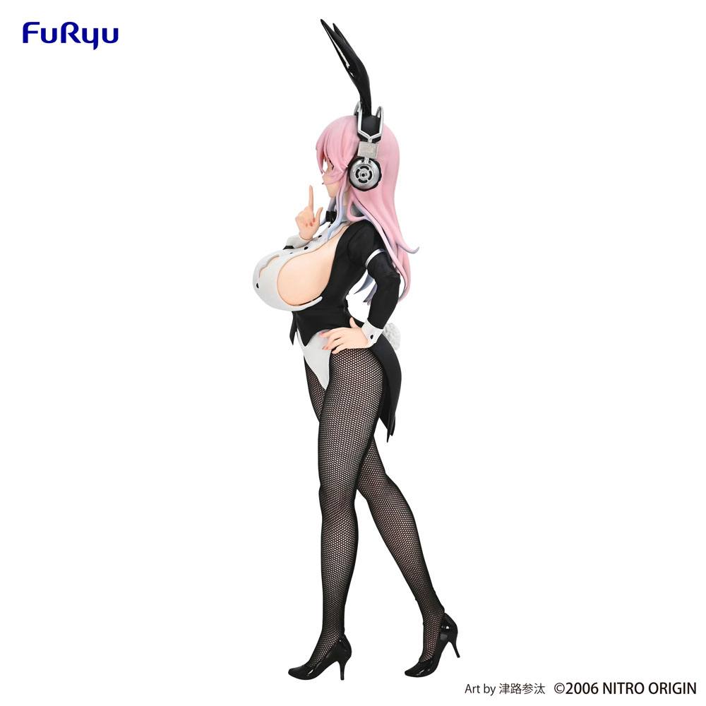 Super Sonico BiCute Bunnies PVC Statue Super Sonico Newly Drawn Costume Ver. 30cm - Scale Statue - Furyu - Hobby Figures UK