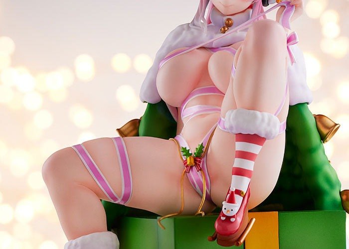Super Sonico PVC Statue 1/7 Super Sonico 10th Merry Christmas! 25cm - Scale Statue - Mimeyoi - Hobby Figures UK