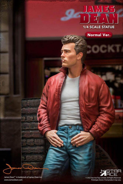 James Dean Superb My Favourite Legend Series Statue 1/4 James Dean (Red jacket) 52cm - Scale Statue - Star Ace - Hobby Figures UK