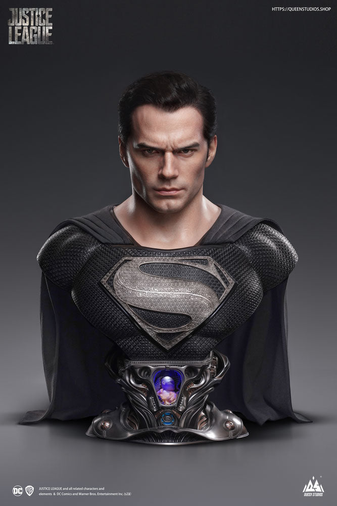 Superman Bust 1/1 Superman Black Ver. 73cm - Hobby Figures