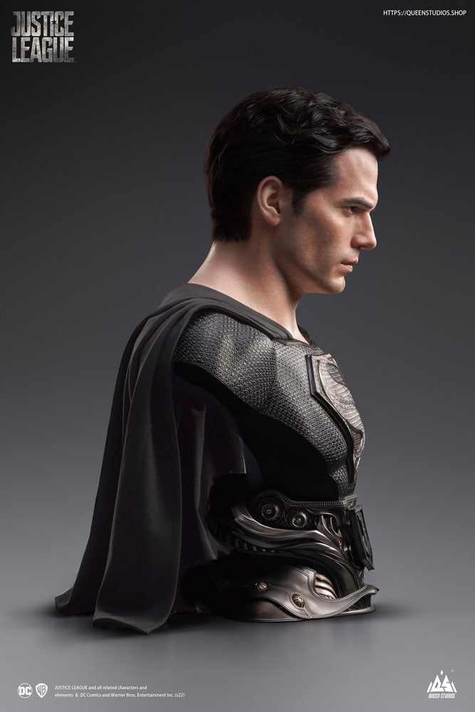 Superman Bust 1/1 Superman Black Ver. 73cm - Hobby Figures