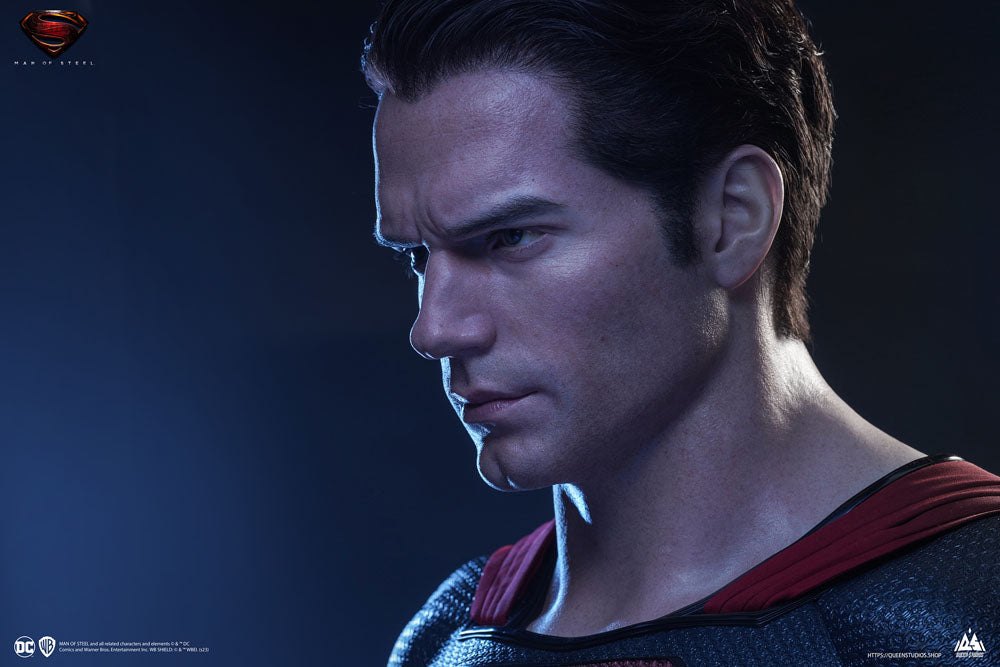 Superman Bust 1/1 Superman Blue Ver. 73cm - Scale Statue - Queen Studios - Hobby Figures UK