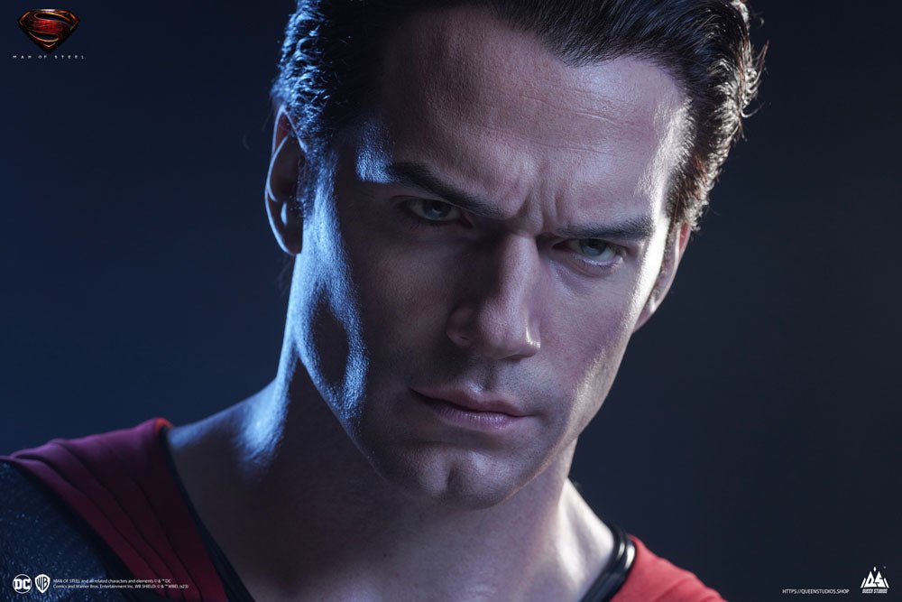 Superman Bust 1/1 Superman Blue Ver. 73cm - Scale Statue - Queen Studios - Hobby Figures UK