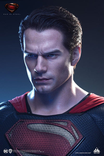 Superman Bust 1/1 Superman Blue Ver. 73cm - Scale Statue - Queen Studios - Hobby Figures UK