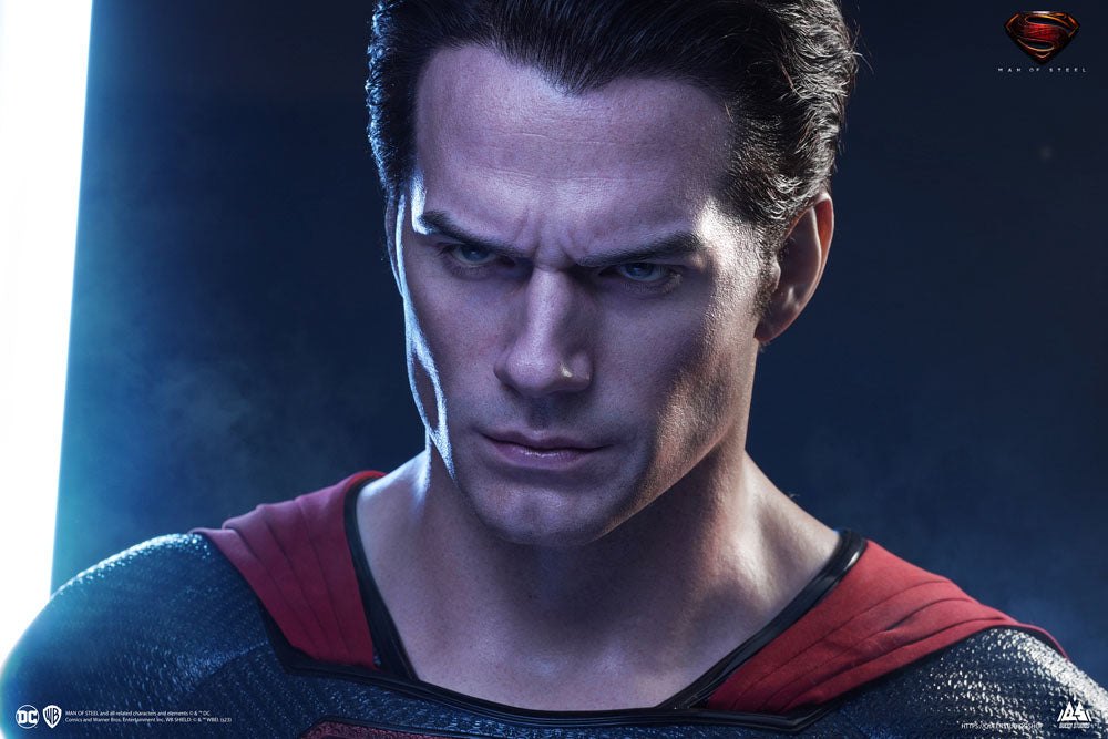 Superman Bust 1/1 Superman Blue Ver. 73cm - Scale Statue - Queen Studios - Hobby Figures UK