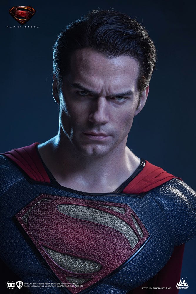 Superman Bust 1/1 Superman Blue Ver. 73cm - Scale Statue - Queen Studios - Hobby Figures UK