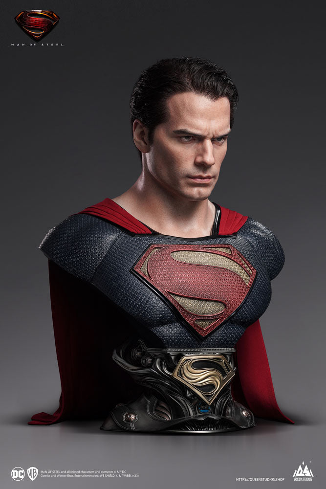 Superman Bust 1/1 Superman Blue Ver. 73cm - Scale Statue - Queen Studios - Hobby Figures UK
