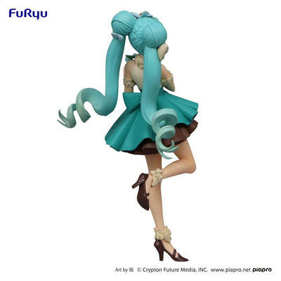 Hatsune Miku SweetSweets Series PVC Statue Hatsune Miku Chocolate Mint 17cm - Scale Statue - Furyu - Hobby Figures UK