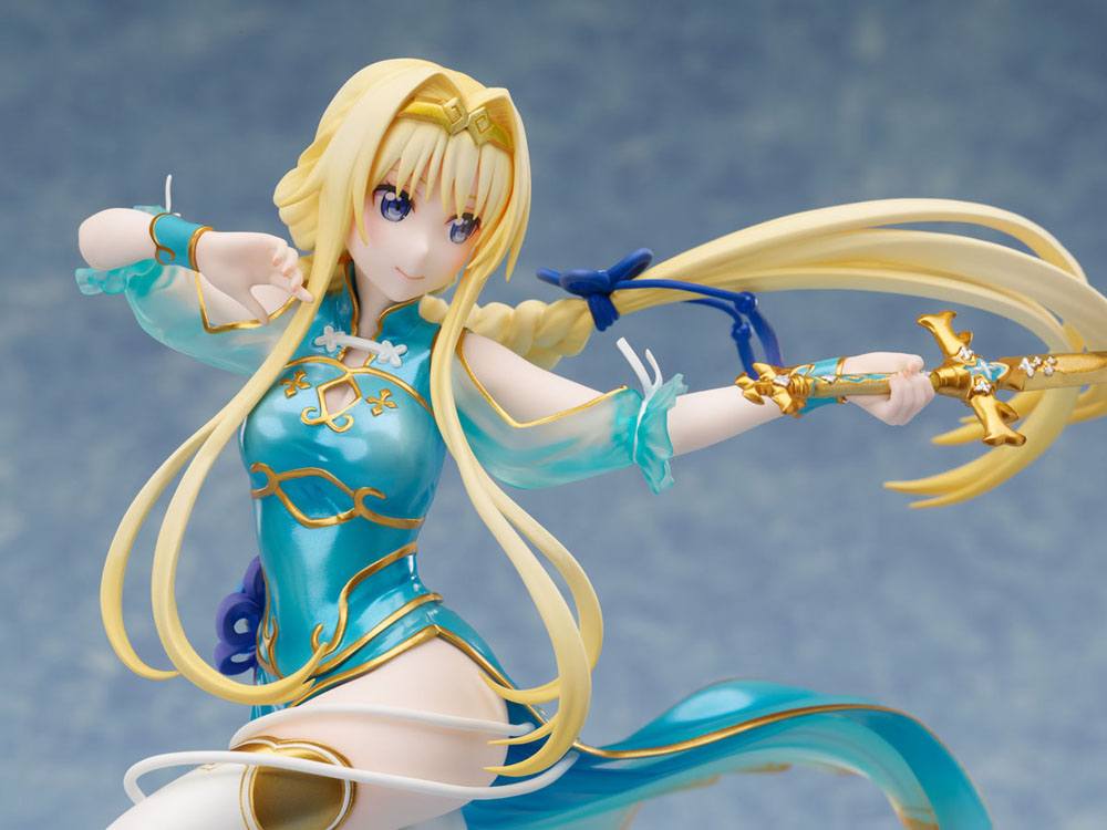 Sword Art Online: Alicization War of Underworld PVC Statue 1/7 Alice China Dress Ver. 23cm - Scale Statue - Furyu - Hobby Figures UK