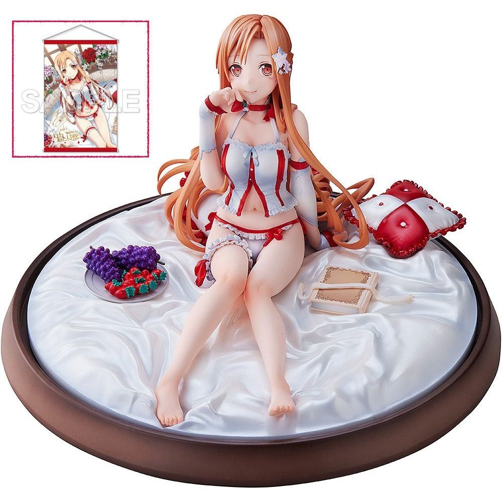 Sword Art Online PVC Statue 1/7 Asuna Negligee Ver. KADOKAWA Special Set 15cm - Scale Statue - Kadokawa - Hobby Figures UK