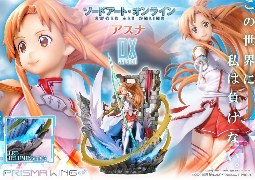 Sword Art Online Prisma Wing PVC Statue 1/7 Asuna 38cm Hobby Figures
