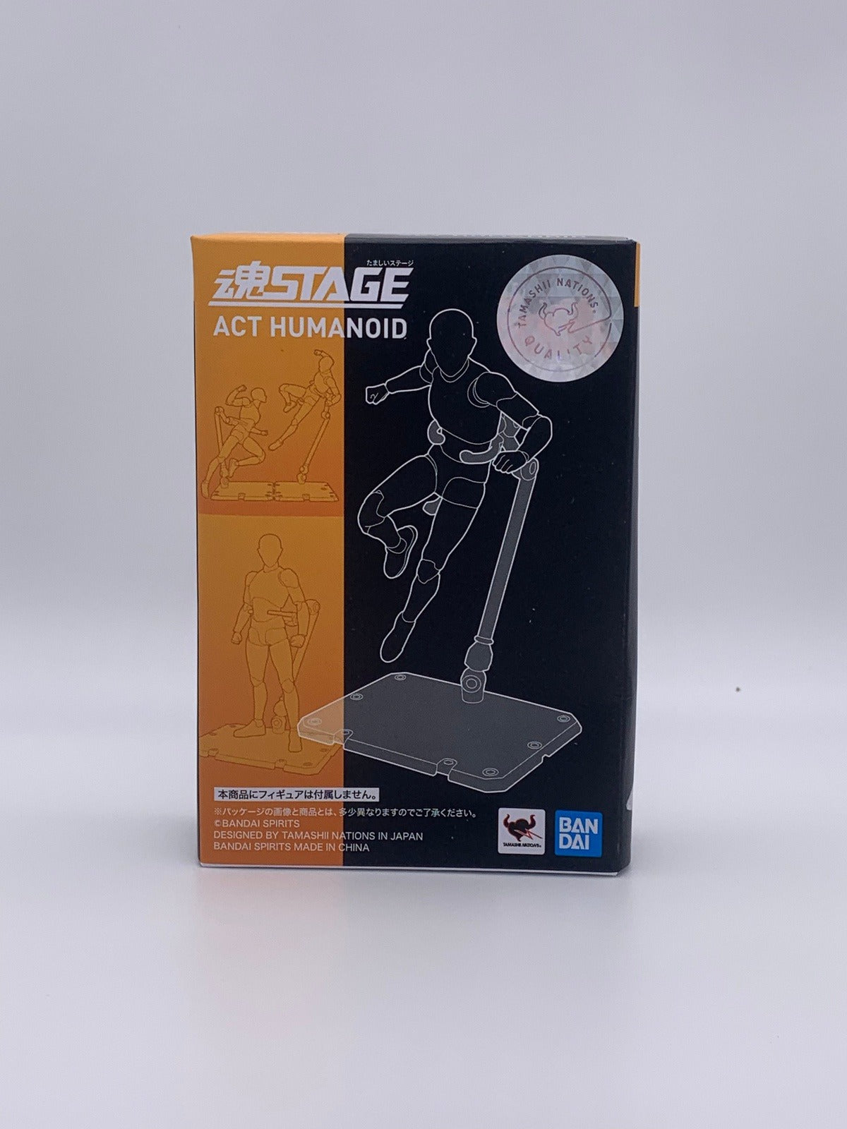 Tamashii Stage Figure Stand Act.4 for Humanoid Clear 14cm - Action Figures - Bandai Tamashii Nations - Hobby Figures UK