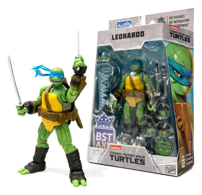 Teenage Mutant Ninja Turtles BST AXN Action Figure Leonardo (IDW Comics) 13cm - Action Figures - The Loyal Subjects - Hobby Figures UK