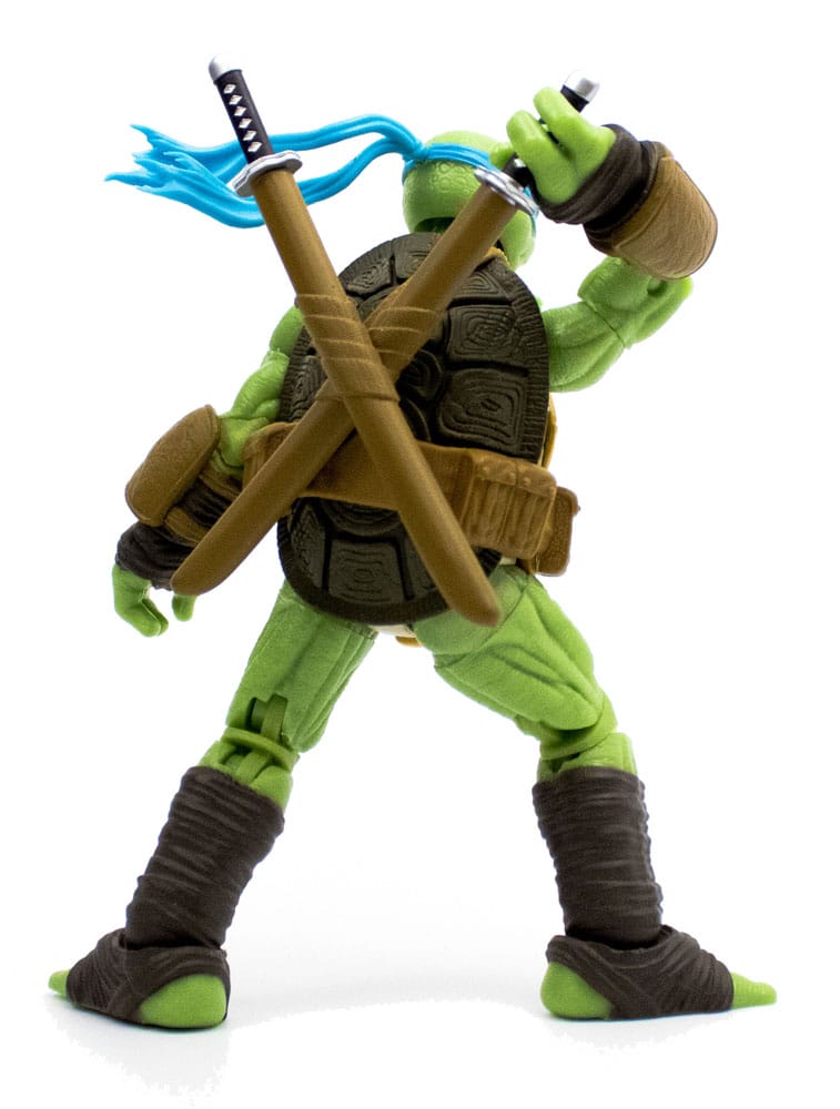 Teenage Mutant Ninja Turtles BST AXN Action Figure Leonardo (IDW Comics) 13cm - Action Figures - The Loyal Subjects - Hobby Figures UK