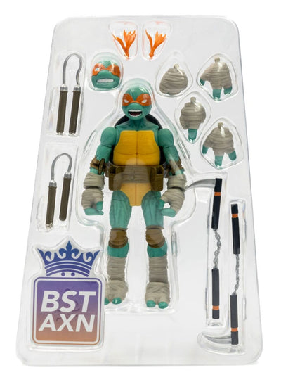 Teenage Mutant Ninja Turtles BST AXN Action Figure Michelangelo (IDW Comics) 13cm - Action Figures - The Loyal Subjects - Hobby Figures UK