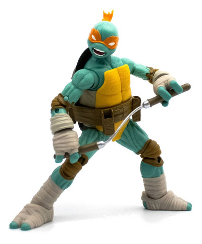 Teenage Mutant Ninja Turtles BST AXN Action Figure Michelangelo (IDW Comics) 13cm - Action Figures - The Loyal Subjects - Hobby Figures UK