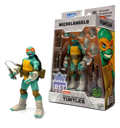 Teenage Mutant Ninja Turtles BST AXN Action Figure Michelangelo (IDW Comics) 13cm - Action Figures - The Loyal Subjects - Hobby Figures UK