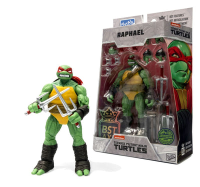 Teenage Mutant Ninja Turtles BST AXN Action Figure Raphael (IDW Comics) 13cm - Action Figures - The Loyal Subjects - Hobby Figures UK