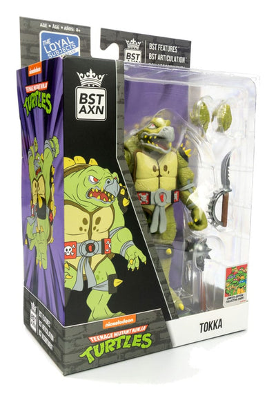 Teenage Mutant Ninja Turtles BST AXN Action Figure Tokka 13cm - Action Figures - The Loyal Subjects - Hobby Figures UK