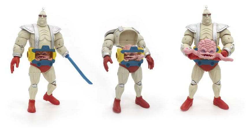 Teenage Mutant Ninja Turtles BST AXN XL Action Figure & Comic Book Krang with Android Body 20cm - Action Figures - The Loyal Subjects - Hobby Figures UK