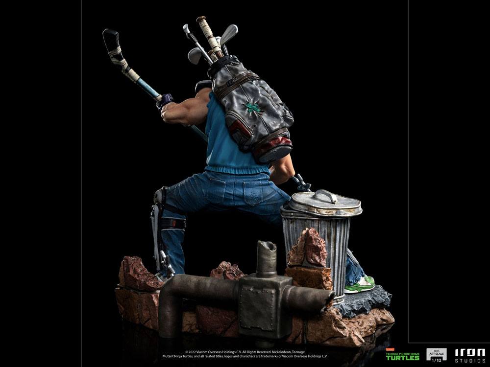 Teenage Mutant Ninja Turtles BDS Art Scale Statue 1/10 Casey Jones 19cm - Scale Statue - Iron Studios - Hobby Figures UK