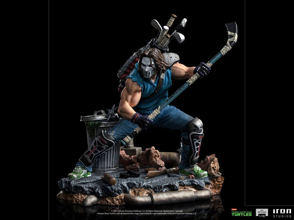 Teenage Mutant Ninja Turtles BDS Art Scale Statue 1/10 Casey Jones 19cm - Scale Statue - Iron Studios - Hobby Figures UK