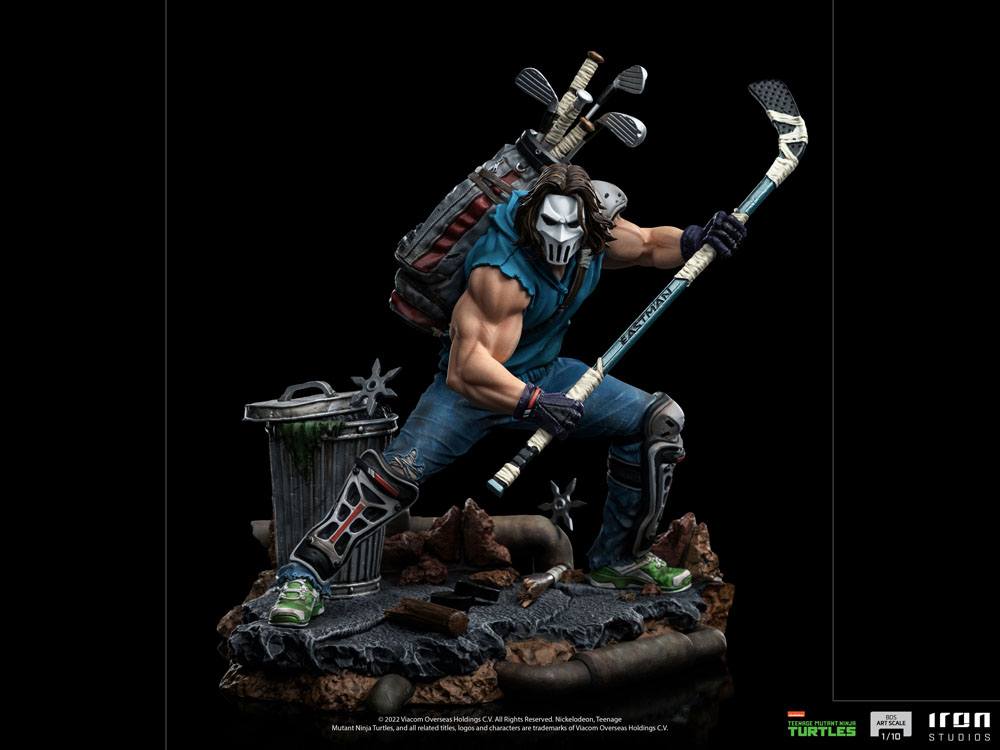Teenage Mutant Ninja Turtles BDS Art Scale Statue 1/10 Casey Jones 19cm - Scale Statue - Iron Studios - Hobby Figures UK