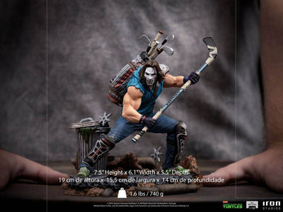 Teenage Mutant Ninja Turtles BDS Art Scale Statue 1/10 Casey Jones 19cm - Scale Statue - Iron Studios - Hobby Figures UK