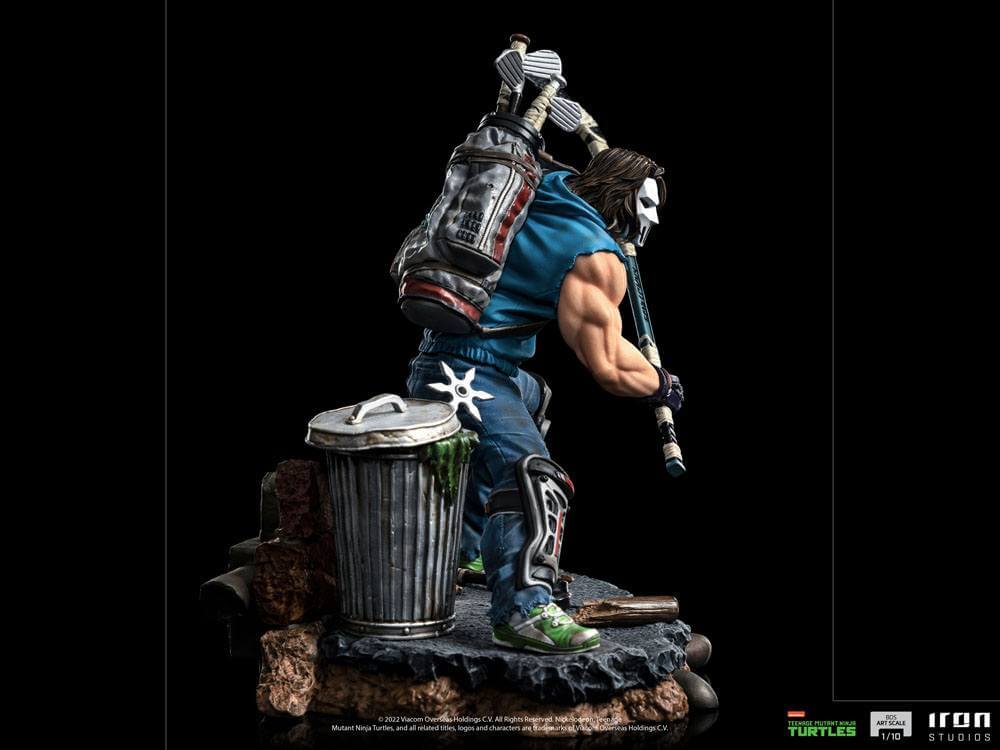 Teenage Mutant Ninja Turtles BDS Art Scale Statue 1/10 Casey Jones 19cm - Scale Statue - Iron Studios - Hobby Figures UK
